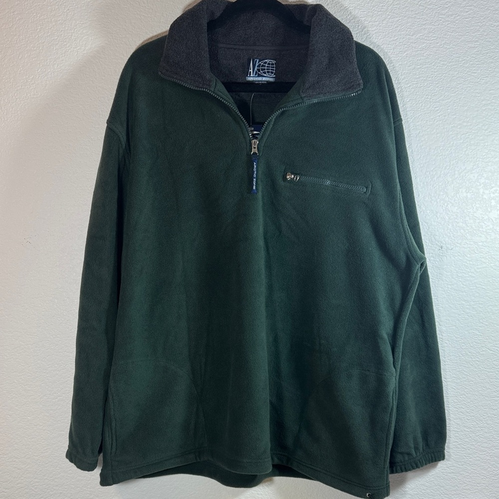 Men's Green Arctic Zone Fleece Pullover